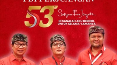 DPC PDI Perjuangan Badung Tunjukkan Soliditas di HUT ke-53 dan Rakernas 2026