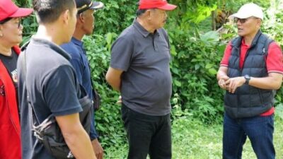 Jalan Provinsi Gatot Subroto – Pahlawan Jebol, Pemkab Tabanan Lakukan Penanganan