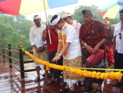 Bupati Adi Arnawa Resmikan Jembatan Suwung Lemo