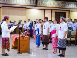 Bupati Adi Arnawa Lantik 234 Pejabat Pemkab Badung