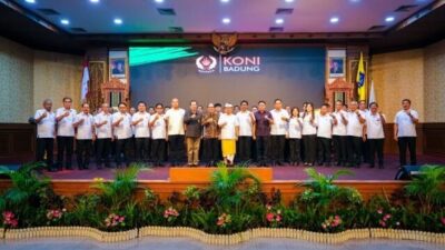 Dikukuhkan dan Dilantik Pengurus KONI Badung Masa Bakti 2025-2029