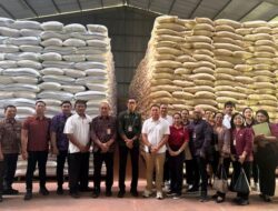 Jelang Hari Raya Nyepi dan Idul Fitri, Pemkot Denpasar Monitoring Stok Pangan di Gudang Bulog Sempidi