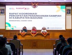 Rakor Percepatan Penanganan Persampahan di Kabupaten Badung