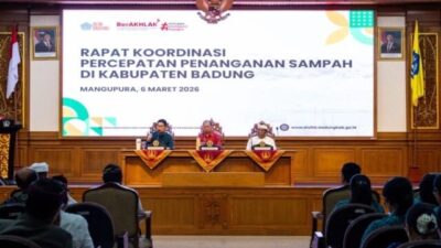 Rakor Percepatan Penanganan Persampahan di Kabupaten Badung