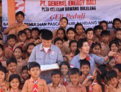 PLTU Celukan Bawang Bantu Pemulihan Pendidikan Siswa Terdampak Banjir Bandang di Banjar