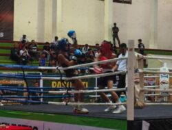 Yonif Raider 900 SBW Salurkan Energi “Kota Petarung” Lewat Boxing X Street Fighter