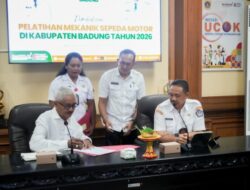 Disperinaker Badung Adakan Pelatihan Mekanik Sepeda Motor 2026
