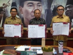Walikota Denpasar Jaya Negara Tandatangani Perjanjian Kerjasama Pembangunan PSEL Denpasar Raya