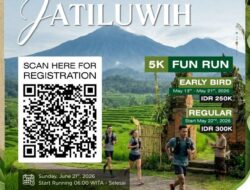 Jatiluwih Festival VII 2026 Hadirkan Run 5K Perdana, Targetkan 2.000 Pelari