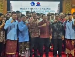 Made Sudira hadiri Muscab HNSI Badung 2026-2030