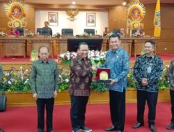 Rapat Paripurna ke-39, DPRD Bali Terima LHP BPK 2025