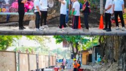 Ketua DPRD Badung I Gusti Anom Gumanti Tinjau Proyek Pedestrian Pantai Kuta