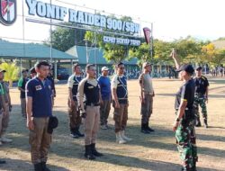 Satpol PP Buleleng Tingkatkan Profesionalisme Personel Lewat Pelatihan Bersama Yonif Raider 900/SBW