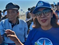 Lepas Ratusan Tukik di Pantai Lembeng, Tutik Ajak Masyarakat Jaga Ekosistem Laut