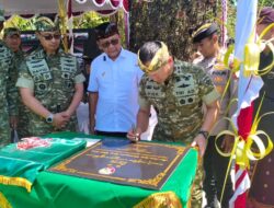 Pangdam IX/Udayana Resmikan Jembatan Garuda, Buka Akses Baru Warga Lokapaksa-Ringdikit