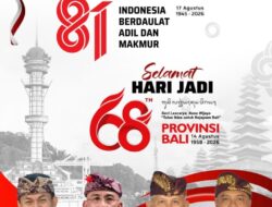 Pimpinan dan Sekretariat DPRD Bali Sampaikan Ucapan Hari Jadi Bali dan HUT ke-81 RI