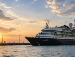Setelah Jeda Empat Bulan, MV Island Sky Kembali Singgah di Pelabuhan Celukan Bawang