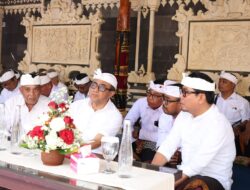 Wali Kota dan Wawali Denpasar Hadiri Puncak Karya Ngenteg Linggih di Banjar Dukuh Pesirahan