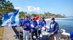 Dari Pantai Jasri, Demokrat Bali Rawat Lingkungan dan Bangun Optimisme 2029
