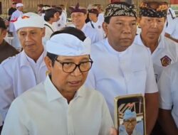 Ketua DPRD Badung Hadiri Upacara Pitra Yadnya, Metatah dan Nyekah Massal VII Desa Adat Jimbaran