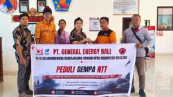PLTU Celukan Bawang Kirim Bantuan untuk Korban Gempa Flores Lewat BPBD Buleleng