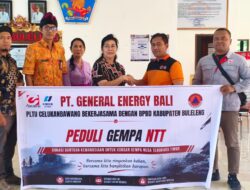 PLTU Celukan Bawang Kirim Bantuan untuk Korban Gempa Flores Lewat BPBD Buleleng