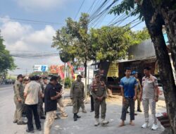 Pemkab Badung Tertibkan Enam Warung Kumuh di Jalan Gatot Subroto Barat