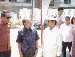 Megawati Bersama Pimpinan Bali dan Badung Tinjau Penanganan Abrasi Pantai Kuta