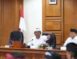 Gusti Anom Gumanti Pimpin Rapat Kerja, Bahas Penyertaan Modal Daerah kepada Perumda Air Minum Tirta Mangutama