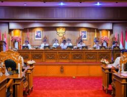 Gusti Anom Gumanti Pimpin Rapat Paripurna DPRD Badung 